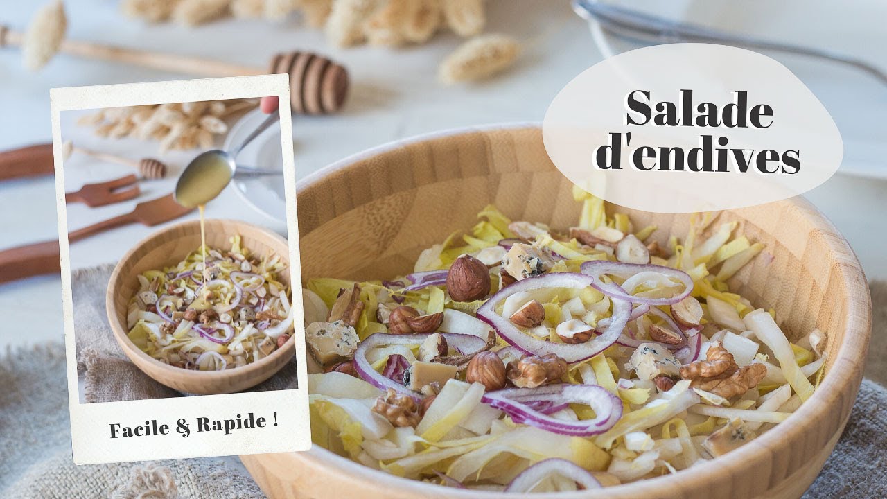 RECETTE | Salade d'endives & œufs moellet (+ 2 astuces pour éviter l'amertume)
