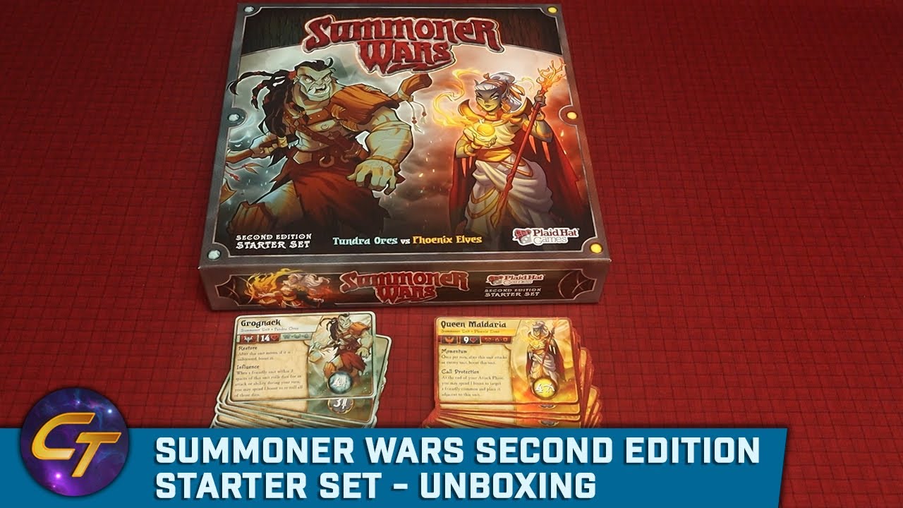 Summoner Wars Second Edition Starter Set - Unboxing