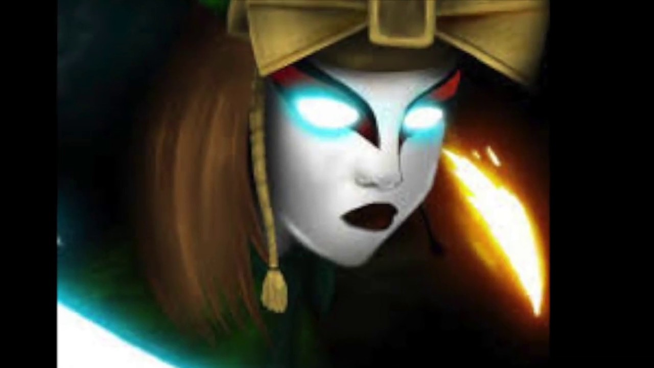 Kyoshi's voice in the Avatar State