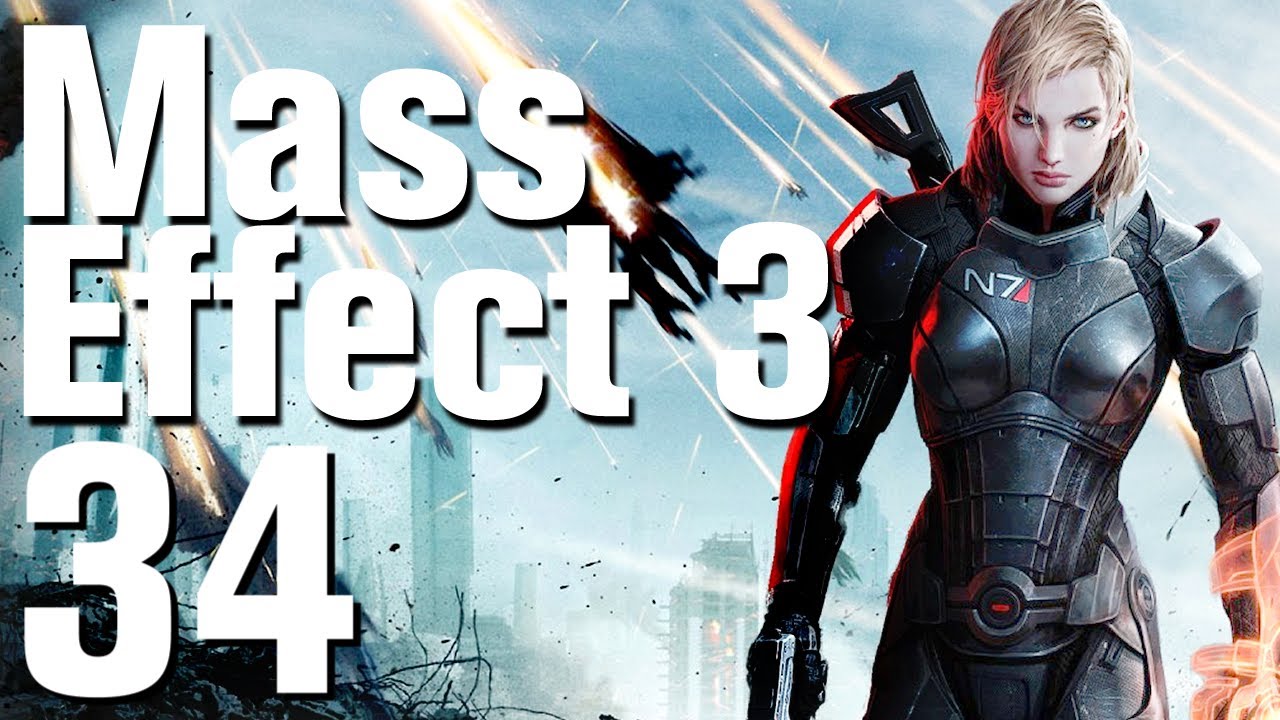 Mass Effect 3 Walkthrough Part 34 - Utukku