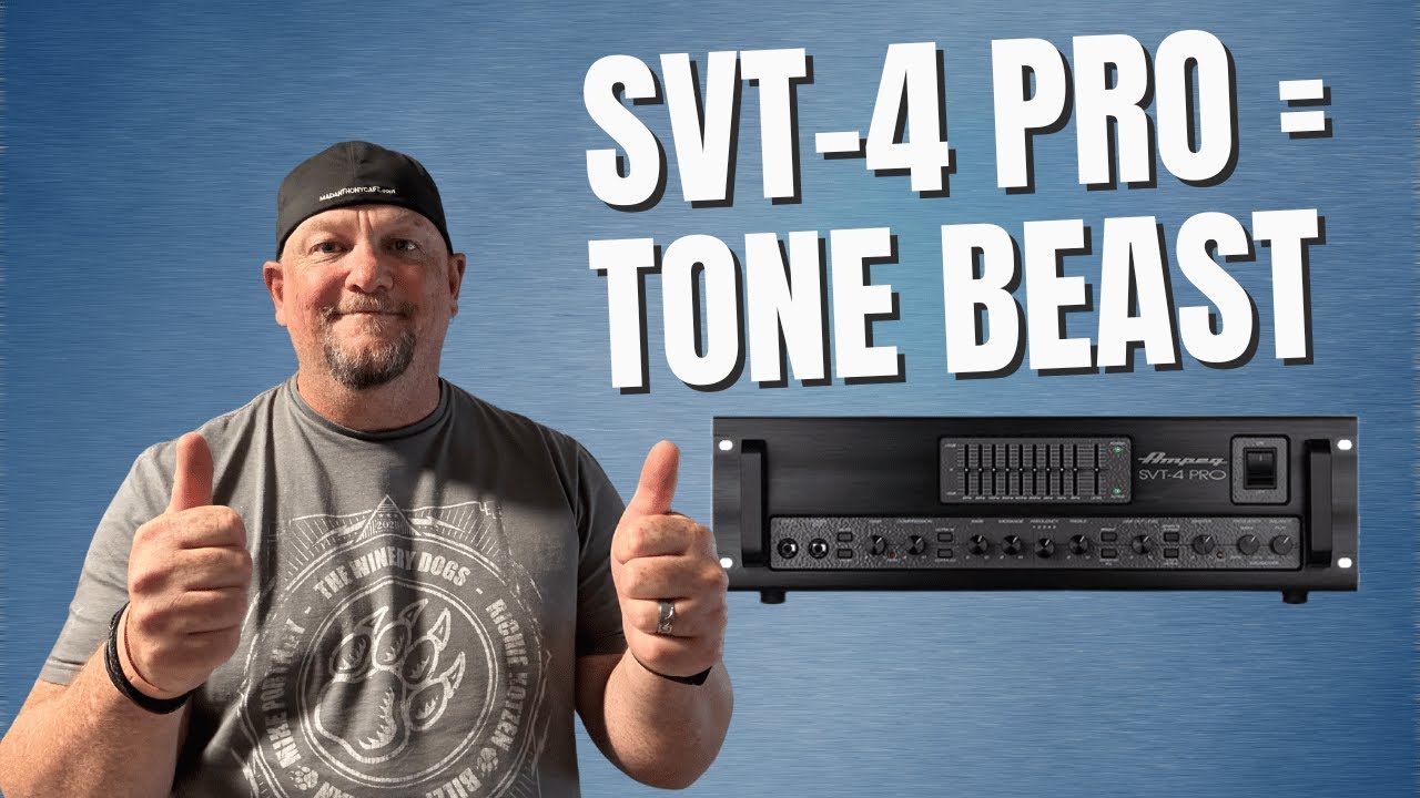 Почему каждый бас-гитарист обожает басовый усилитель Ampeg SVT-4 pro на Line 6 Helix