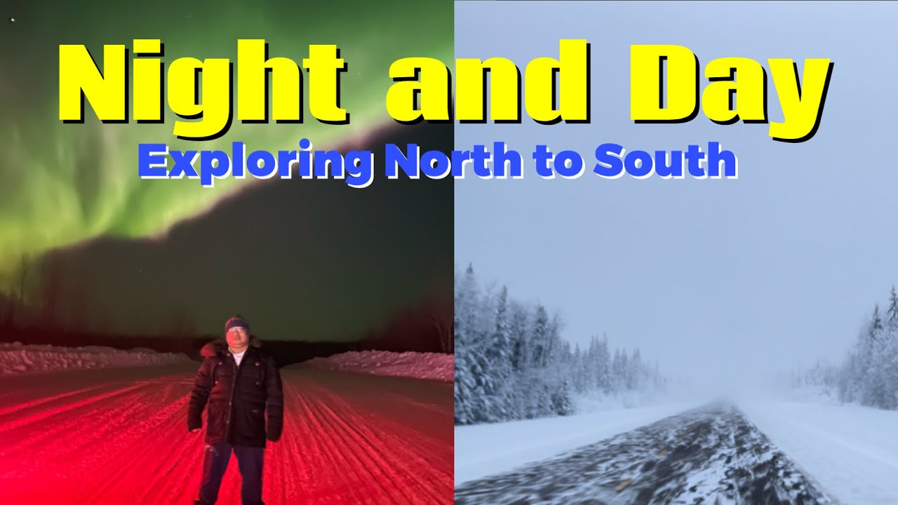 VLOG 251 Driving to Alberta and exploring the road from Norman Wells to High Level