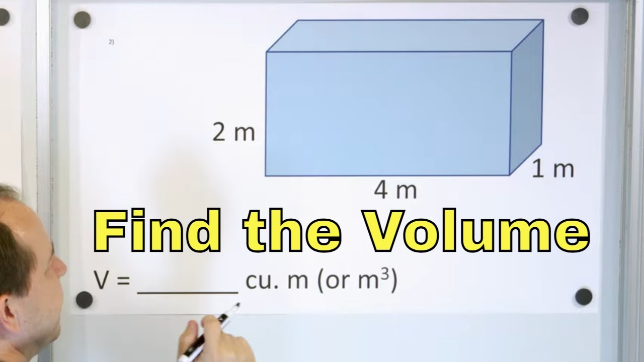 Calculate Volume of a Rectangular Prism - [6-7-11]