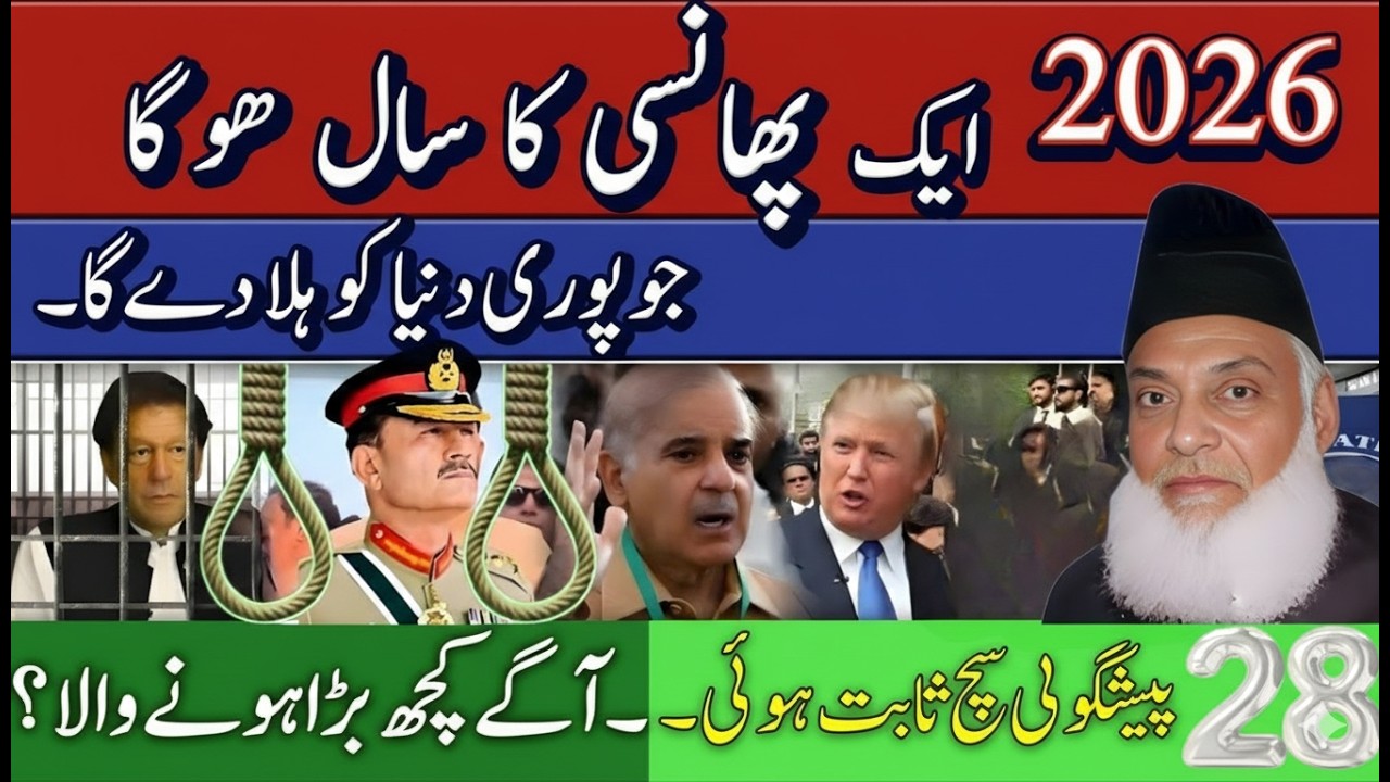 2026 Ka Saal Kya Lane Wala Hai? | Dr. Israr Ahmad Historical Bayan| Islamic Perspective