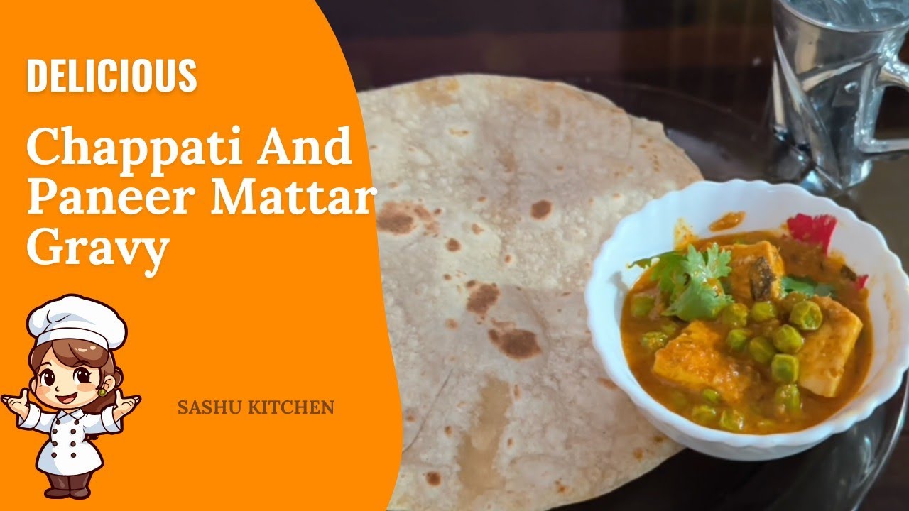KS-Vlog-04 Perfect Combo Meal Recipe: Chukka Chapati with Paneer Mutter Gravy 🤤😋
