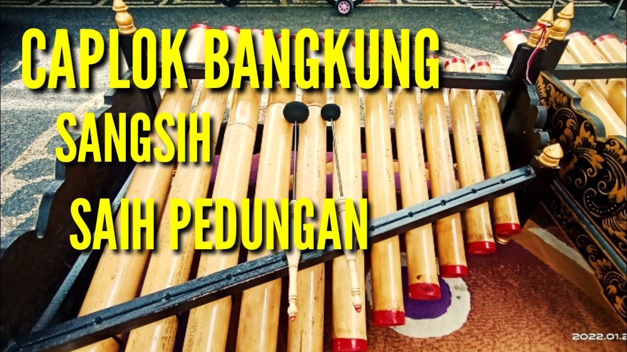 Rindik Caplok Bangkung  ( Sangsih ) saih Pedungan