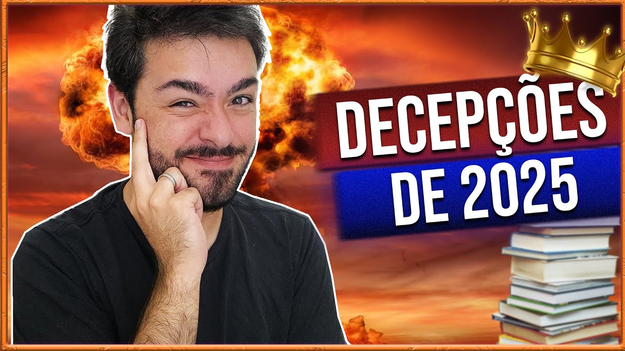 MAIORES DECEP&Ccedil;&Otilde;ES LITER&Aacute;RIAS DE 2025 😢📚