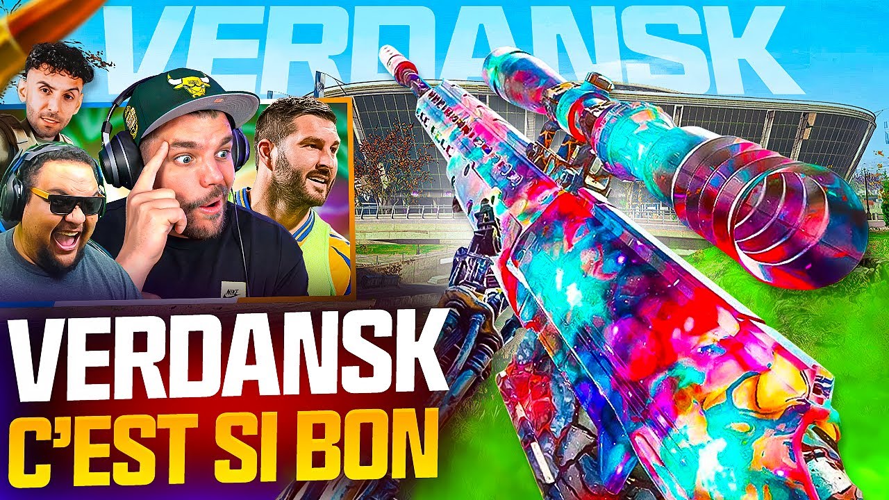 VERDANSK en SQUAD c'est VRAIMENT MAGNFIQUE !