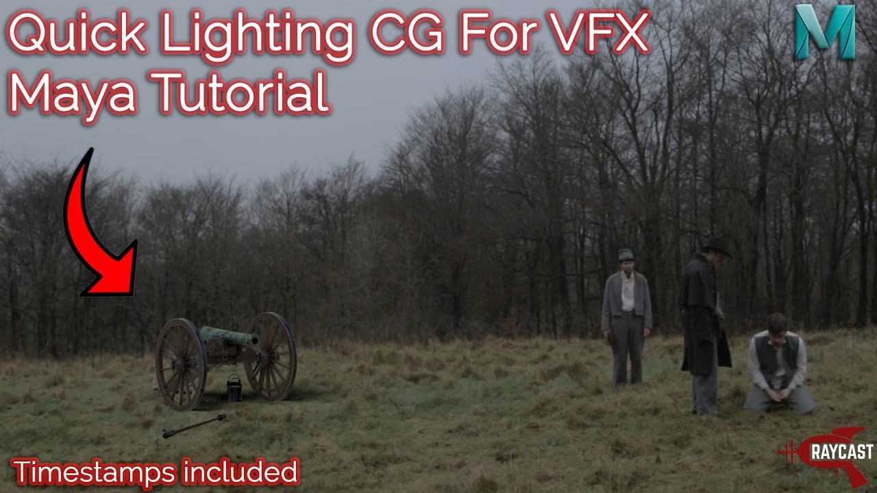 Lighting CG For VFX - Maya Tutorial
