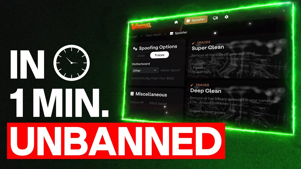 HWID Spoofer - Getting UNBANNED in 1 Minute! (Without PC Reset)
