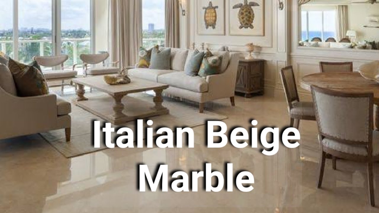 Types of Beige Italian Marble