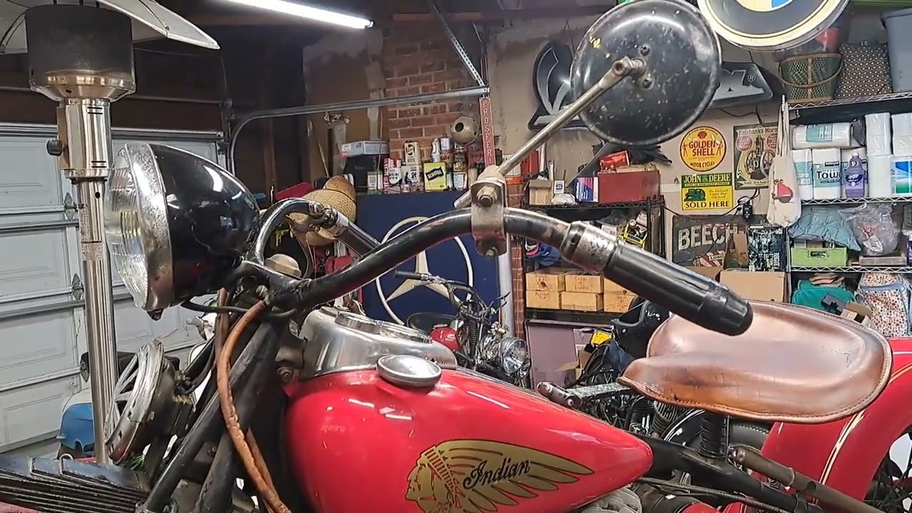 Garage find 1939 Indian Chief