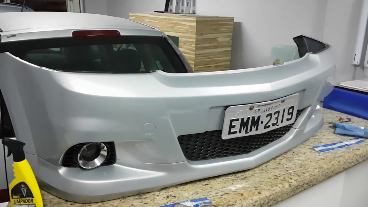 Parachoque Meriva - Borracha Acabamento - REPAROS - MERIVA