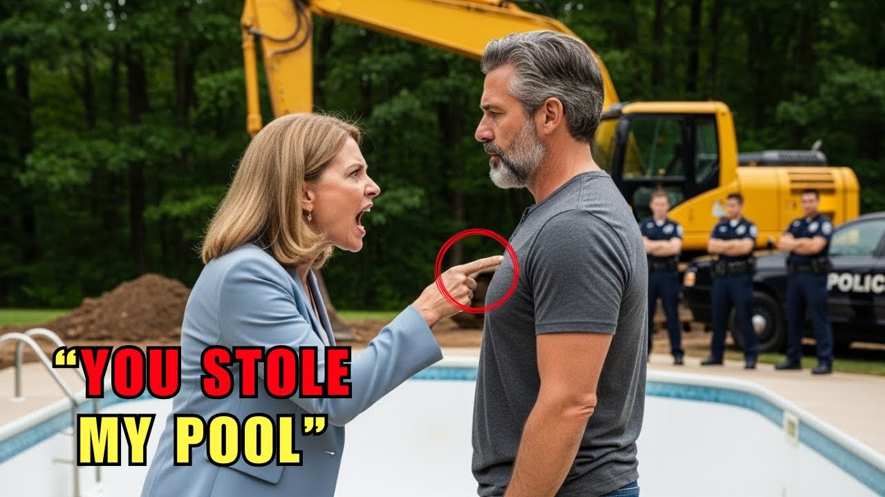 I Drained My Pool… and Karen Showed Up With the Police!