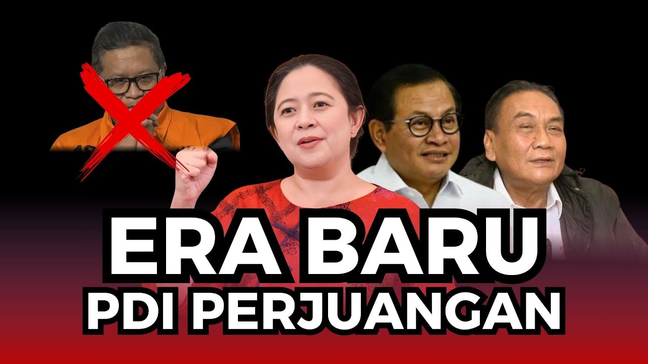 ERA BARU PDI PERJUANGAN DIMULAI, HASTO DAN KRONI-KRONINYA TERSINGKIR DARI JAJARAN ELITE PDIP!!!