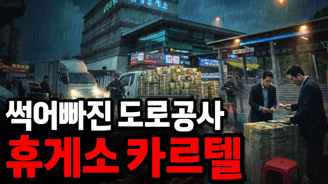 고속도로 휴게소 음식이 비싸고 맛없는 진짜 이유 (50년 독점의 진실)
