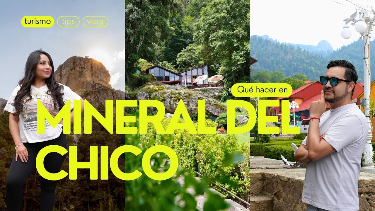 Mineral del Chico pueblo mágico con puentes colgantes, miradores y un restaurante en el bosque