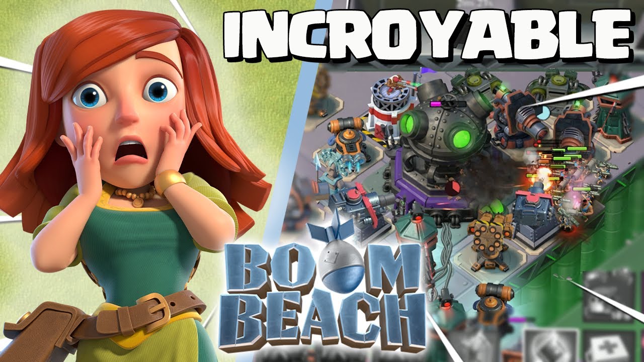 JE VEUX CE MODE DE JEU SUR CLASH OF CLANS ! Boom Beach méga crabe !