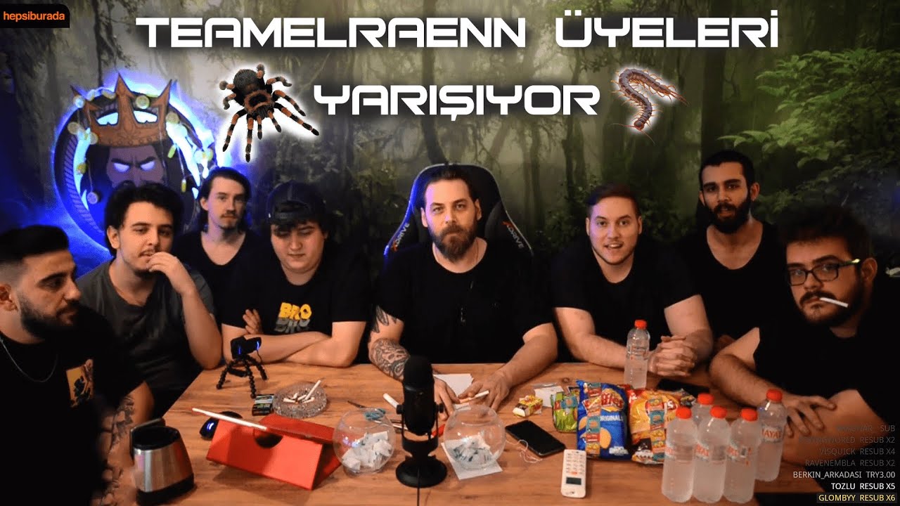 TEAMELRAENN ÜYELERİ BİRBİRLERİYLE YARIŞIYOR (BOL CEZALI)
