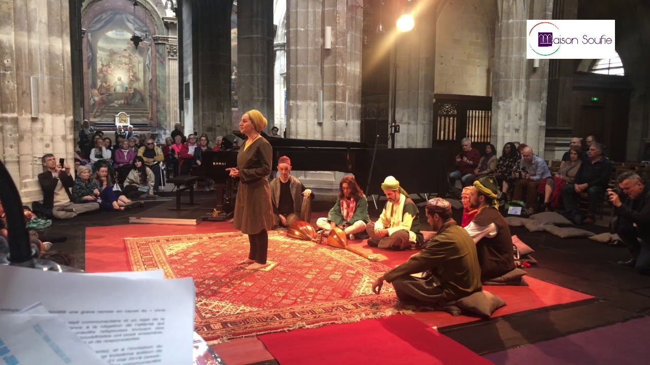 Dervish Spirit lors de la Nuit Sacrée 2019 en l’Eglise Saint Merry à Paris