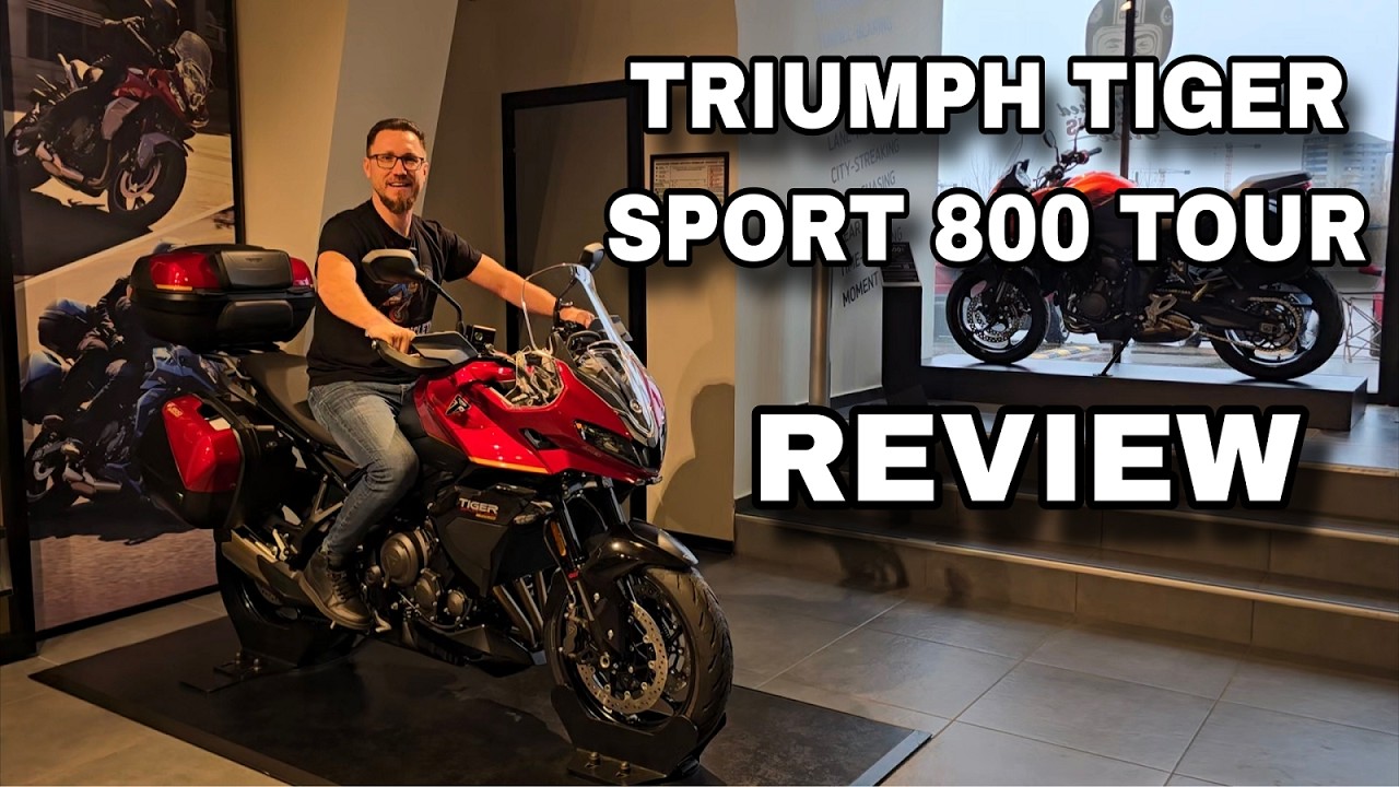 TRIUMPH TIGER SPORT 800 TOUR - REVIEW (prezentare generala)