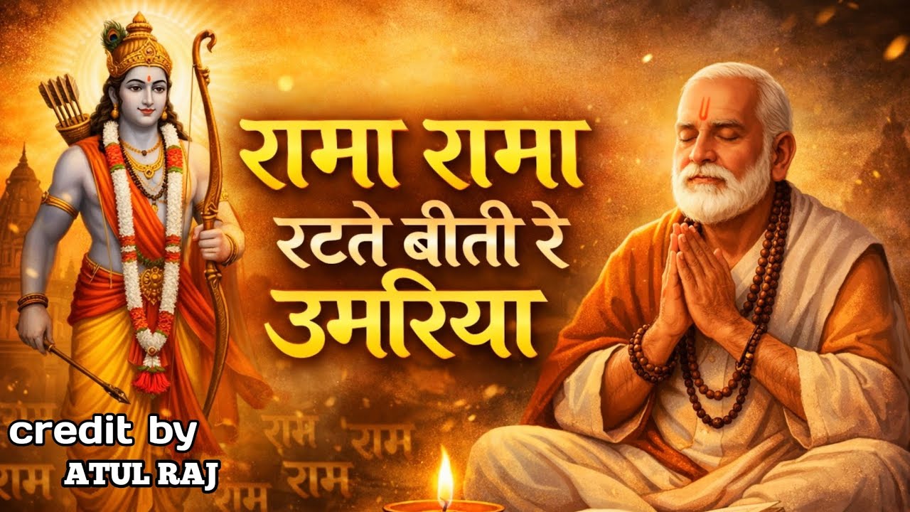 रामा रामा रटते रटते बीती रे उमरिया | दर्द भरा भक्ति गीत Rama Rama ratte ratte biti umriya