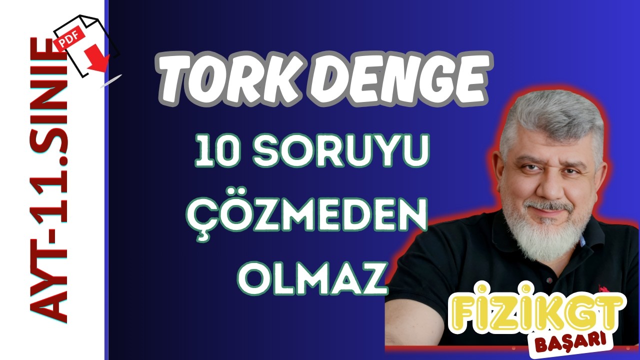 Tork ve Denge Soruları Nasıl Çözülür? (Garantili Yöntem)