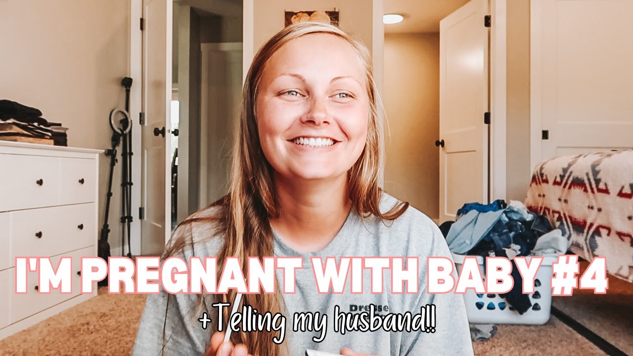 FINDING OUT I'M PREGNANT W/ BABY NO. 4 | Telling my husband!! | Zoey McKenzie