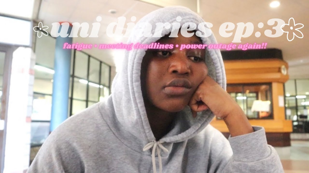 Uni diaries ep3: power outage again + end year fatigue + chasing deadlines and more