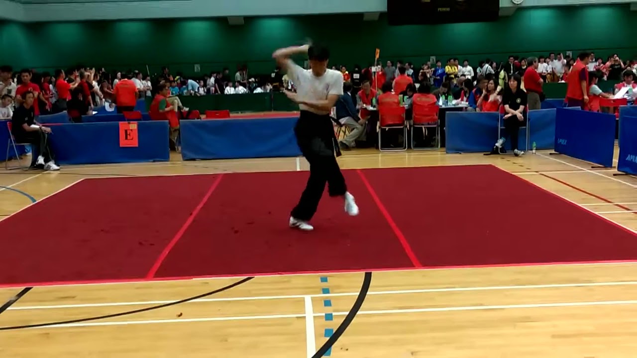 全港公開國術群英會24 5 2015  莫晉煒指揮刀