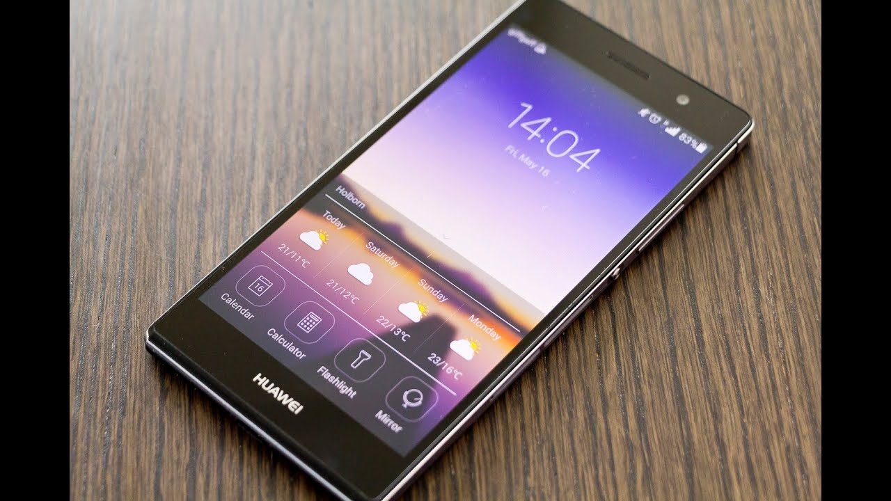 استعراض شامل للهاتف المحمول Huawei Ascend P7