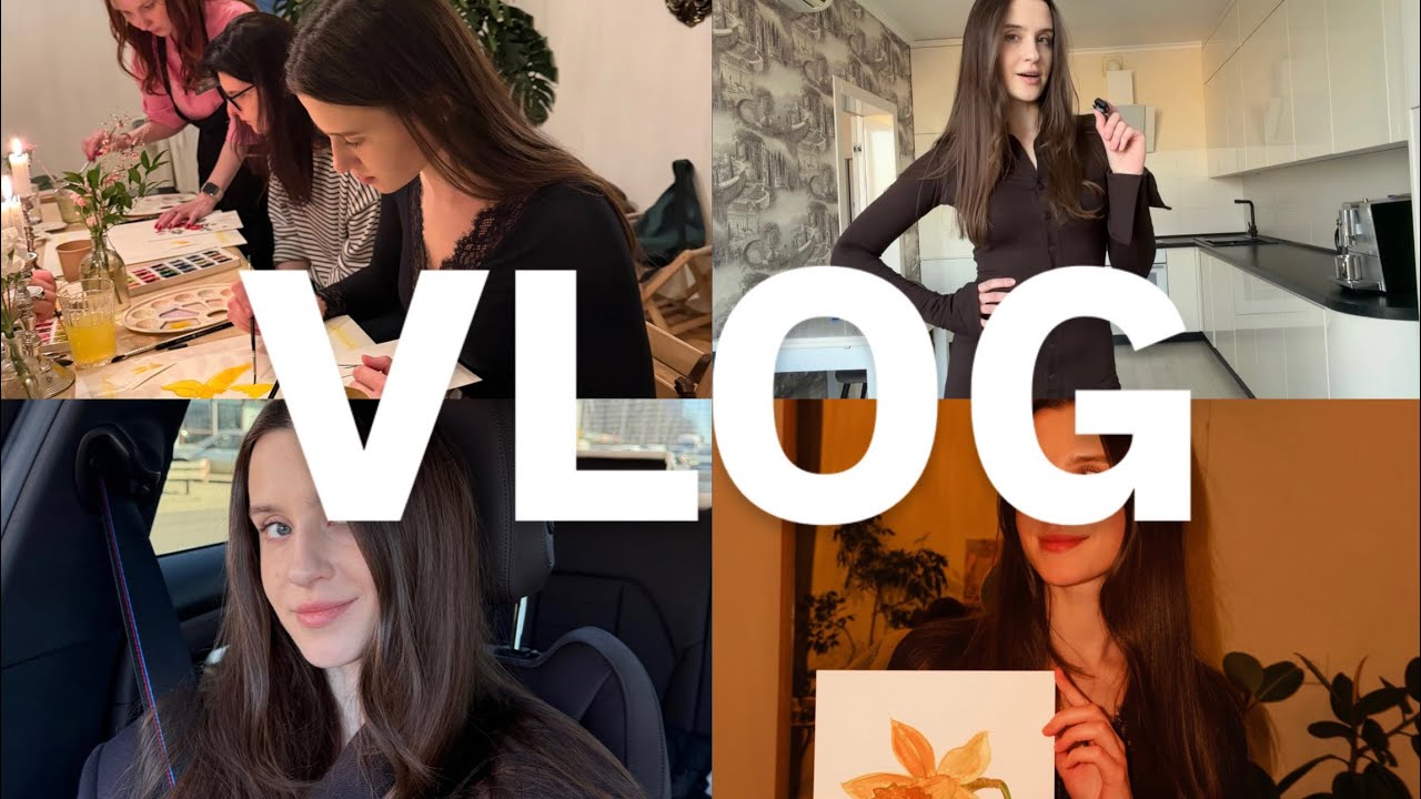 VLOG 2: їДУ В РІВЕР МОЛ, ПОКАЗУЮ НОВІ РЕЧІ І ПОДАРУНКИ. ІДУ З ДІВЧАТАМИ В СТУДІЮ МАЛЮВАННЯ