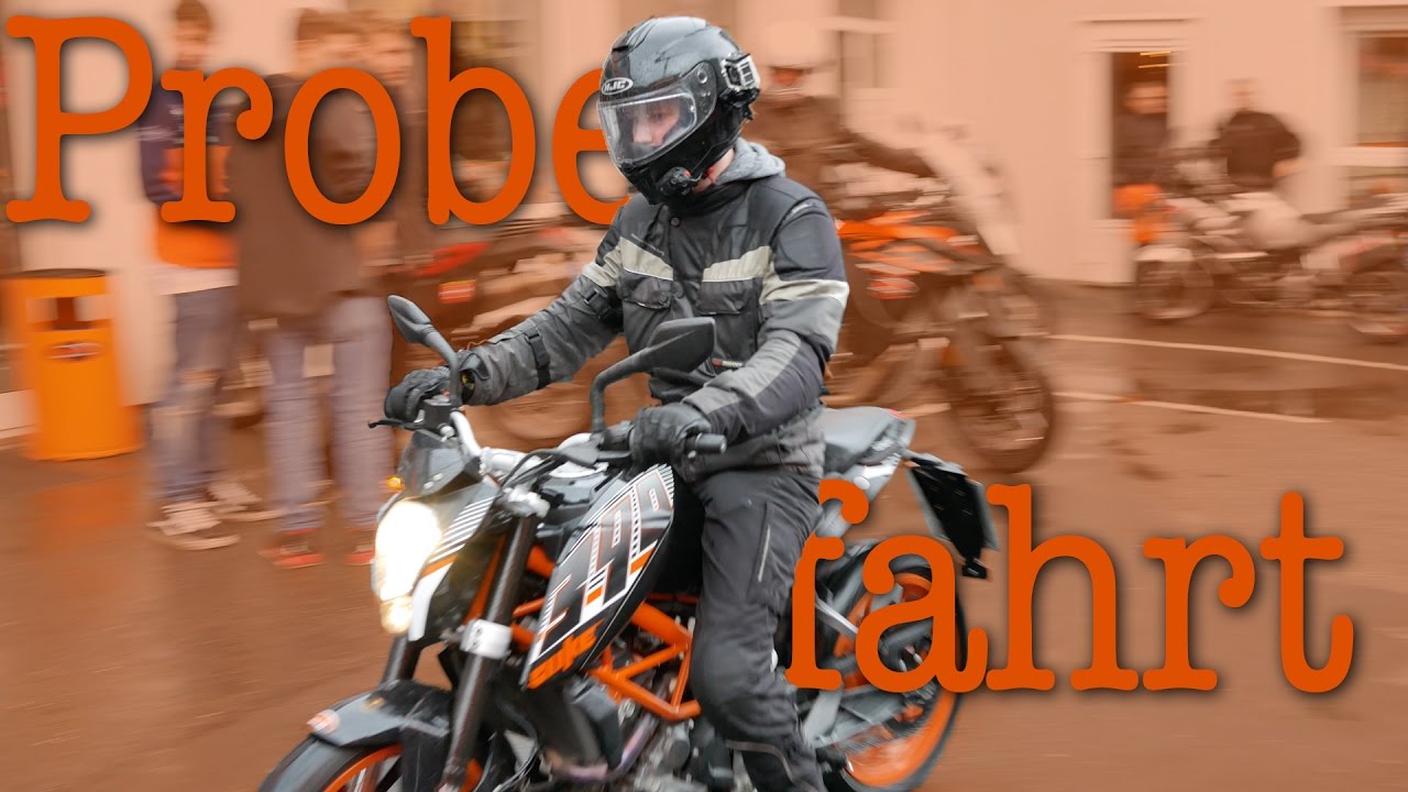 390 Duke Probefahrt | Yamanda125ccm