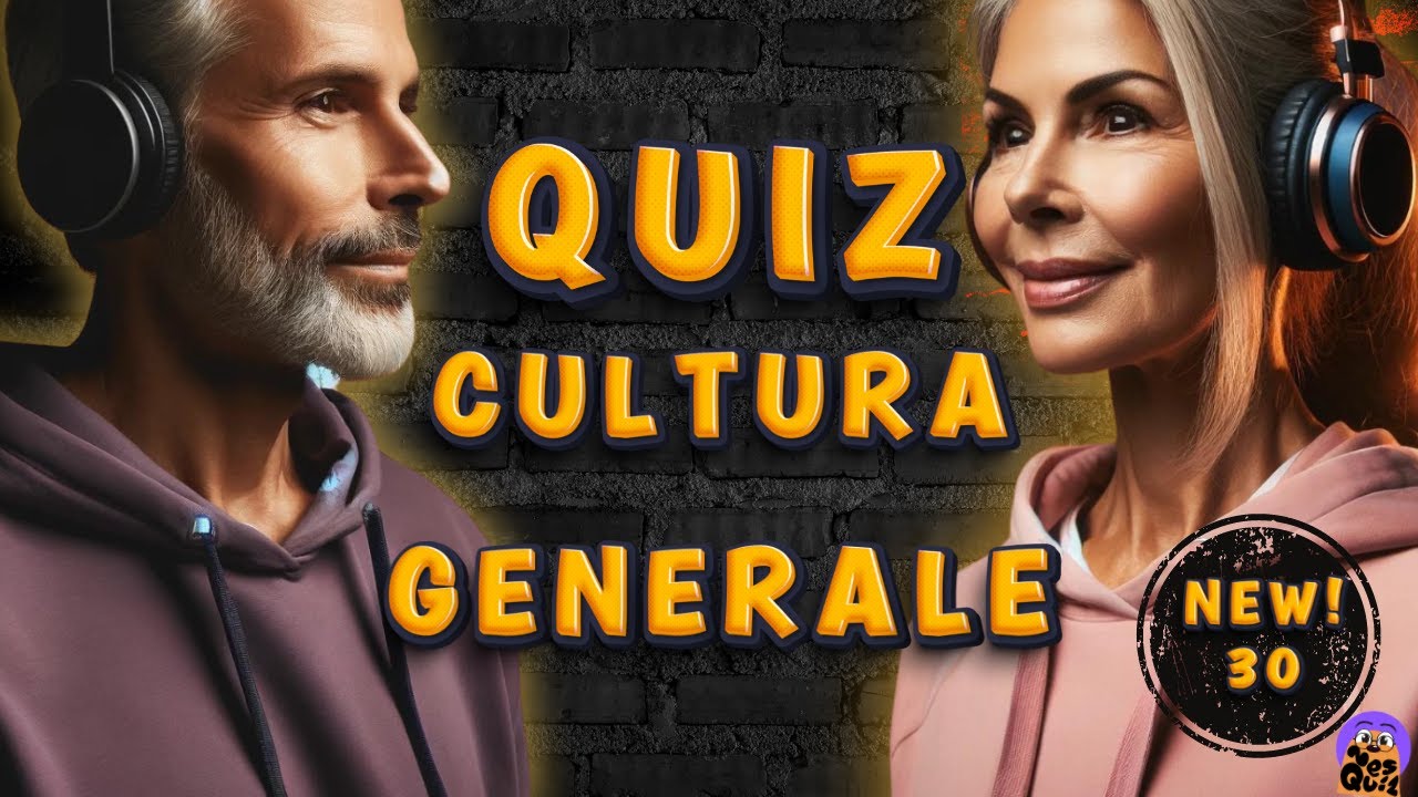 Testa la tua Cultura Generale con questo quiz - 30 domande super difficili a risposta multipla!