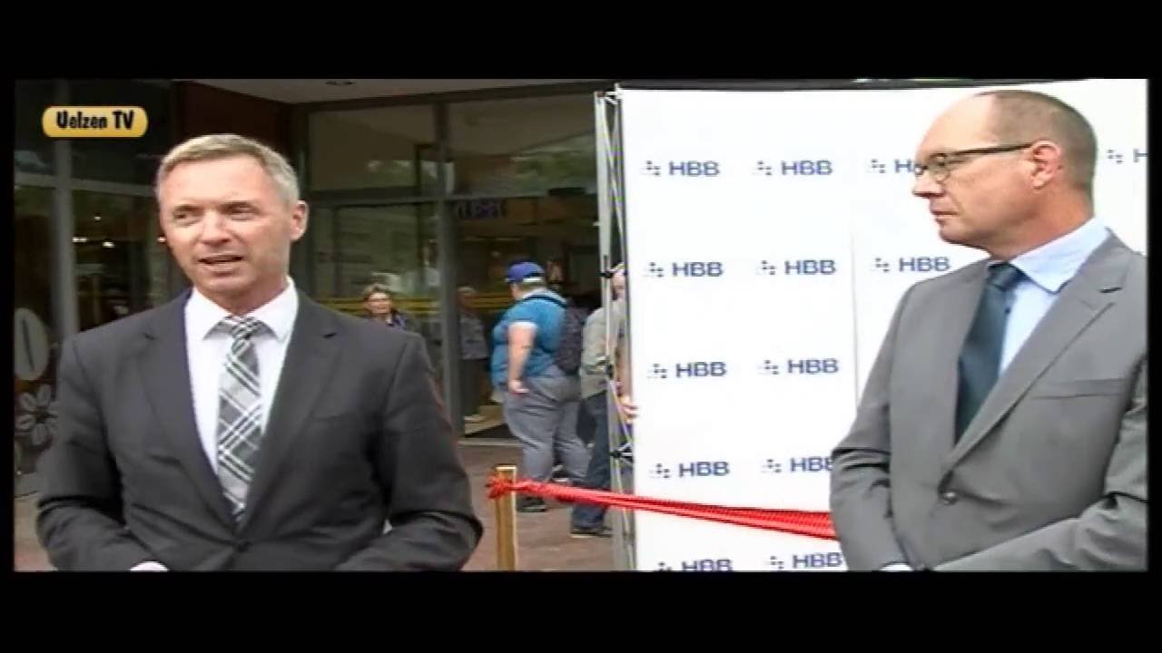 Eröffnung des neuen Marktcenters in Uelzen