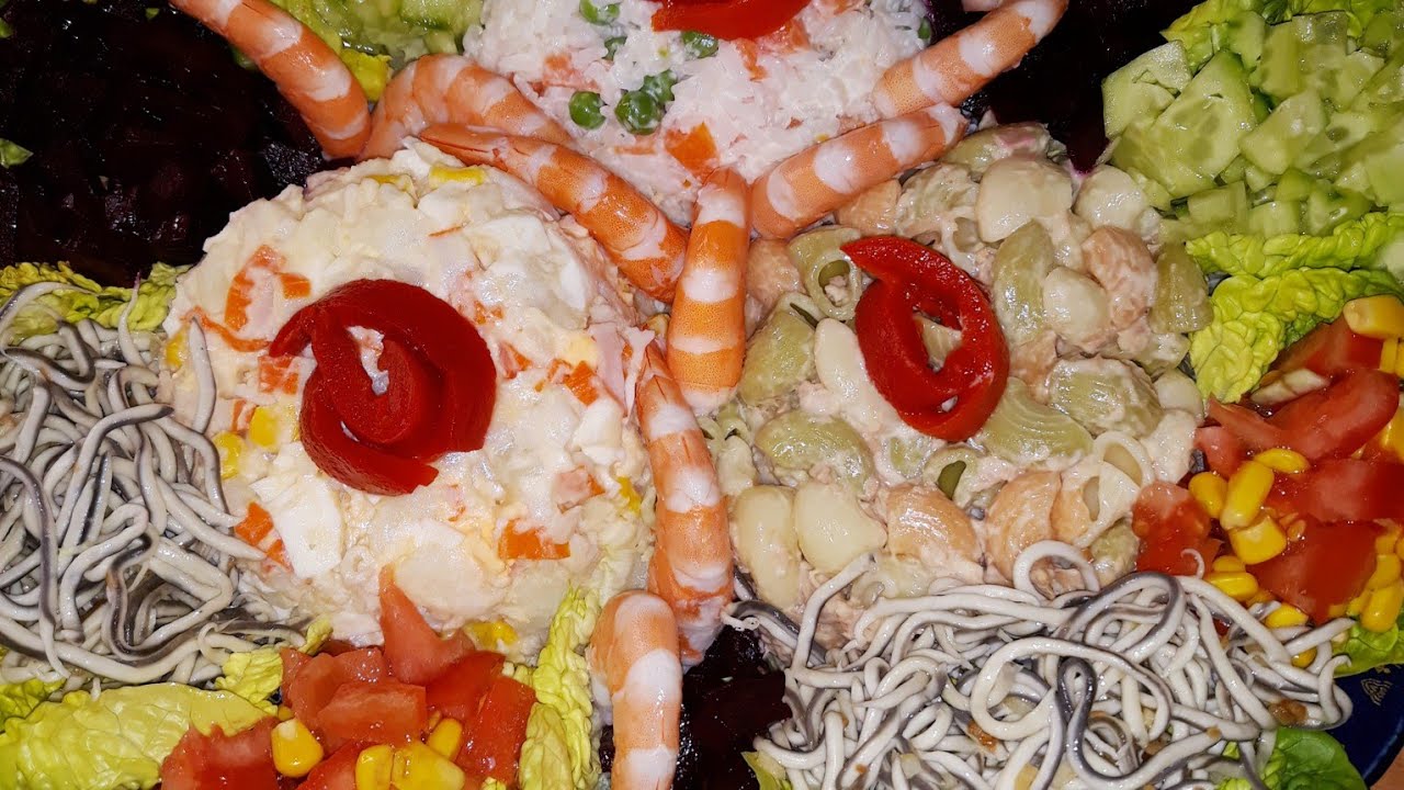 Ensalada Marroquí 🍅🥕🥔🥬🍚🥗😋🤤