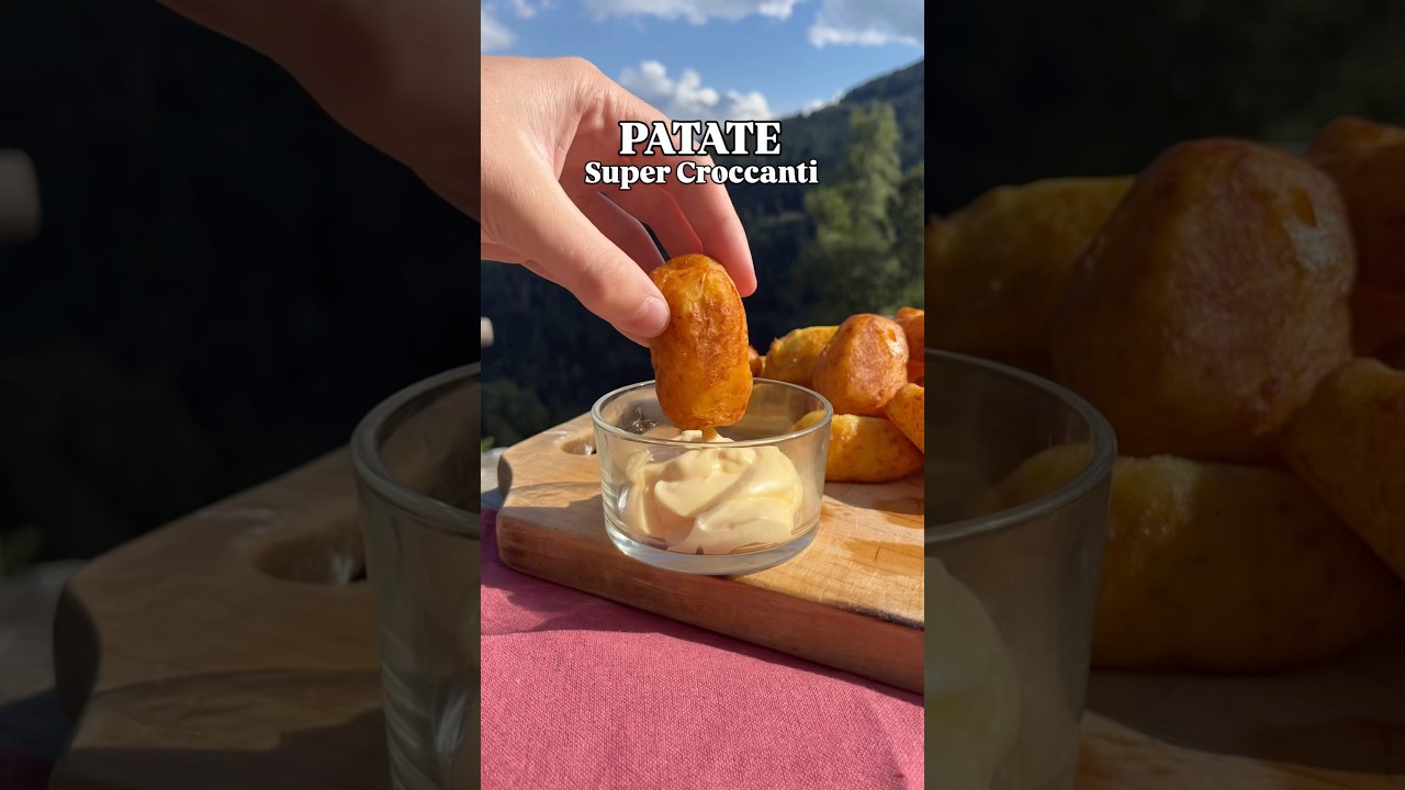 PATATE CROCCANTI #ricette#patate#ricettefacili#ricetteveloci