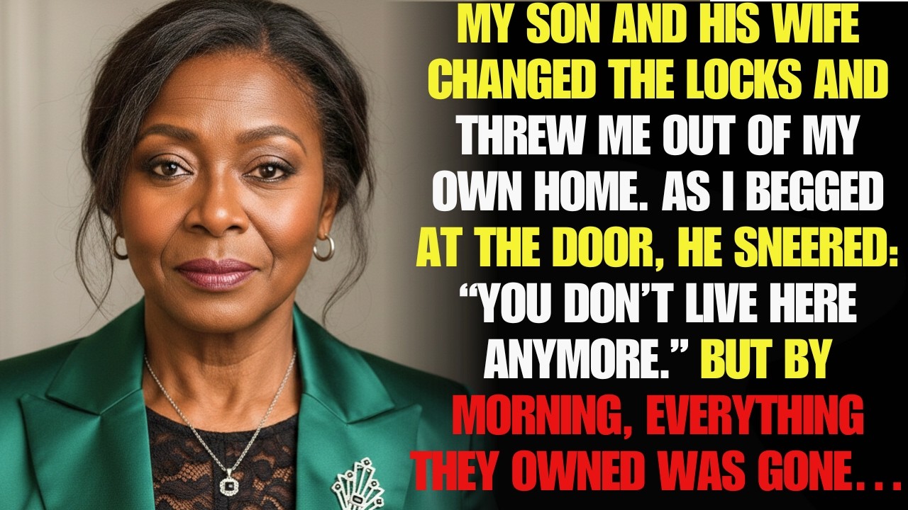 My Son And His Wife Secretly Changed My Locks—The Next Morning, Their Belongings Were On The Curb