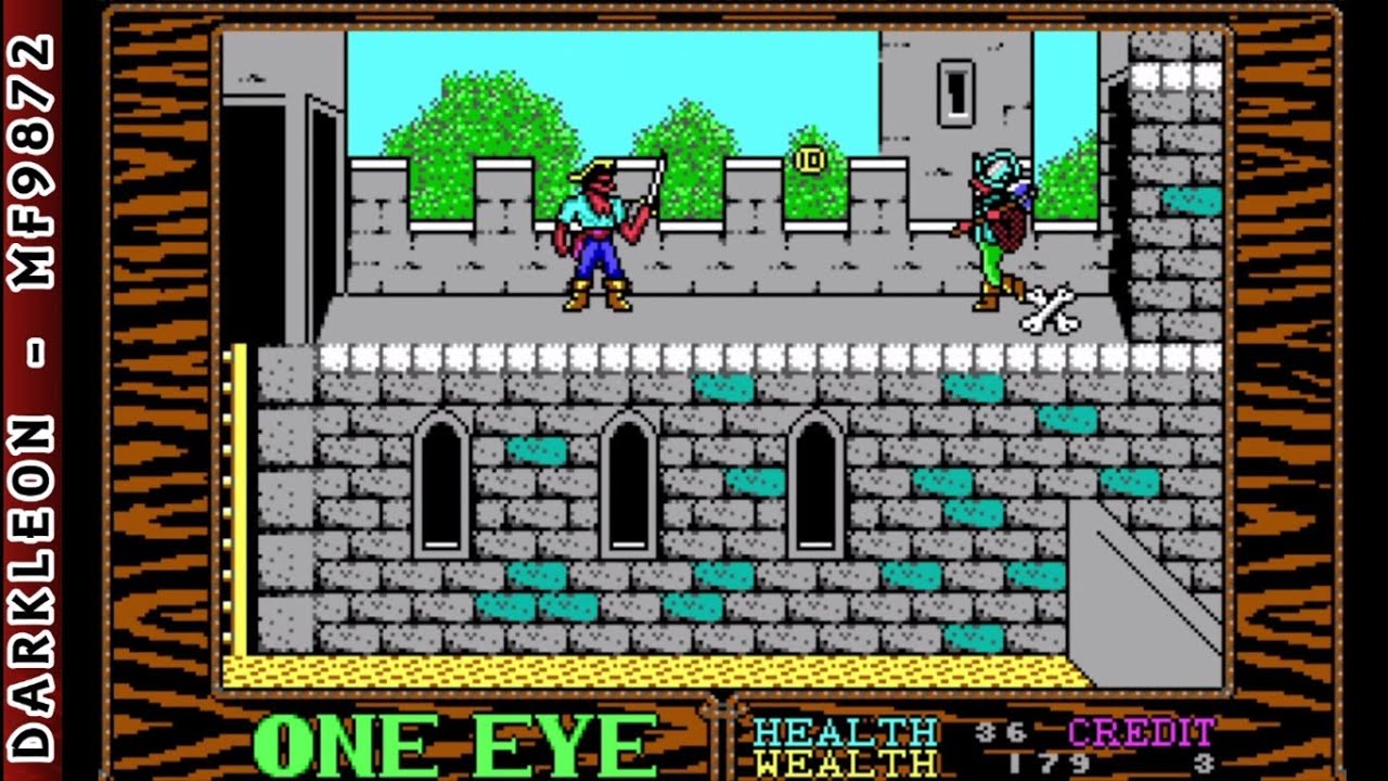 Skull & Crossbones © 1991 Domark - PC DOS - Gameplay