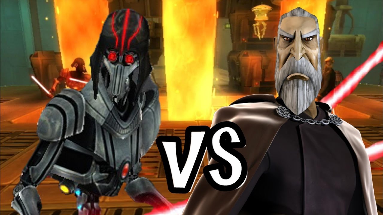 Lightsaber Duels Jedi Hunter Droid v Count Dooku
