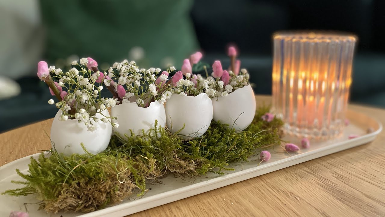 DIY FRÜHLINGSDEKO * 8 Euro * 2 Sträuße * Viele Ideen leicht nachzumachen