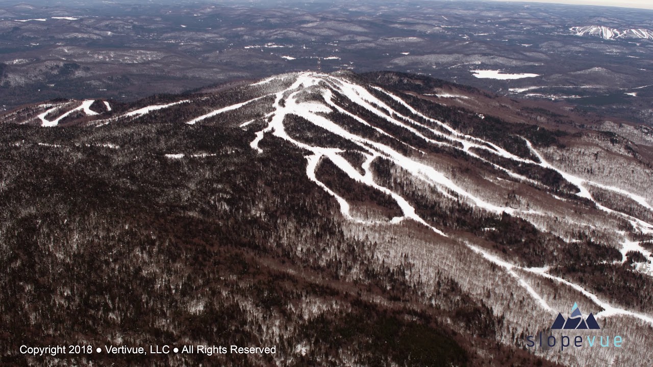 Mont Tremblant Aerial Overview by Slopevue.com