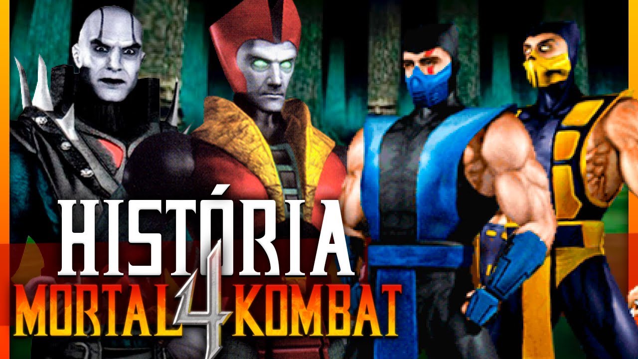MORTAL KOMBAT 4: A HISTÓRIA COMPLETA em 1 VÍDEO [RESUMÃO]