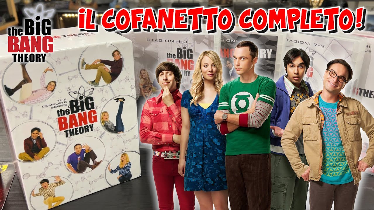 THE BIG BANG THEORY! Il COFANETTO COMPLETO in DVD!!!