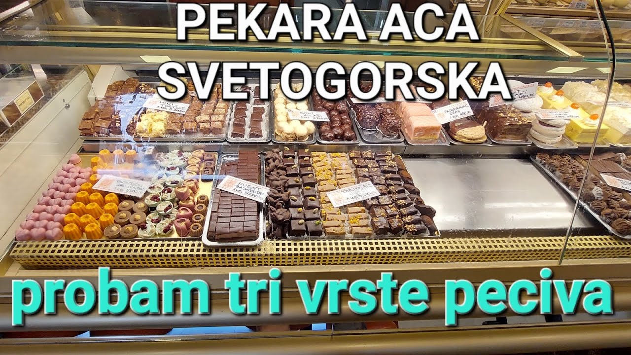 Pekara Aca Svetogorska ulica danas na meniju 3 vrste peciva