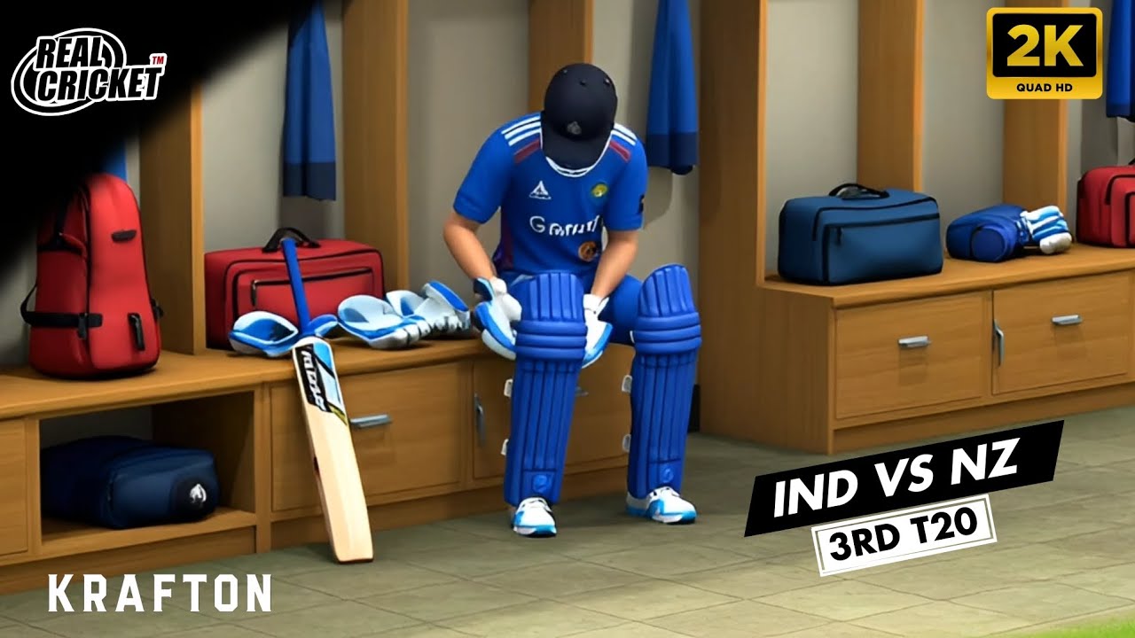 Real Cricket™ -🔥 Broadcast Style Utra Graphics | 3rd T20🏏| IND vs NZ | HIGHLIGHTS  #realcricket