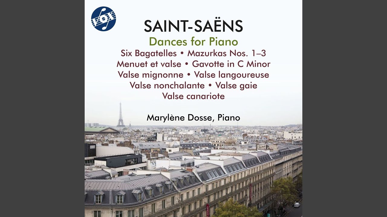 Menuet et valse, Op. 56, R. 34