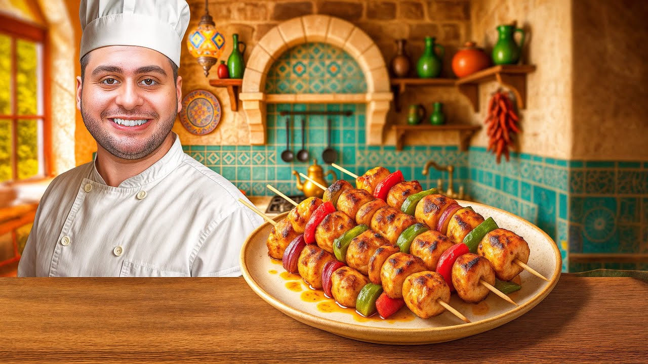 شيش طاووق المطاعم السورية وكشفت كل خفايا التتبيلة!!