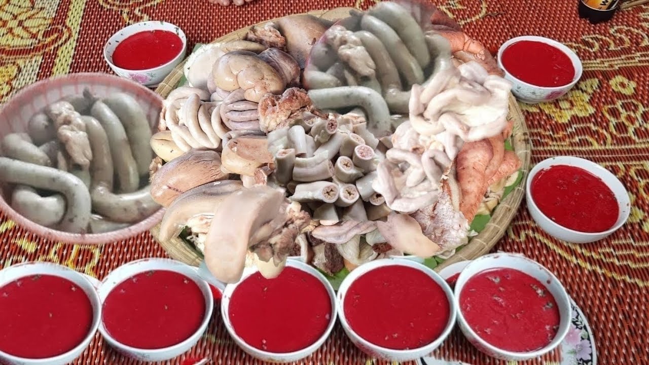 Кровяная колбаса Hot Sow's, 250 кг. Подуй и съешь. Кровяная колбаса Dong Nhu Jelly.