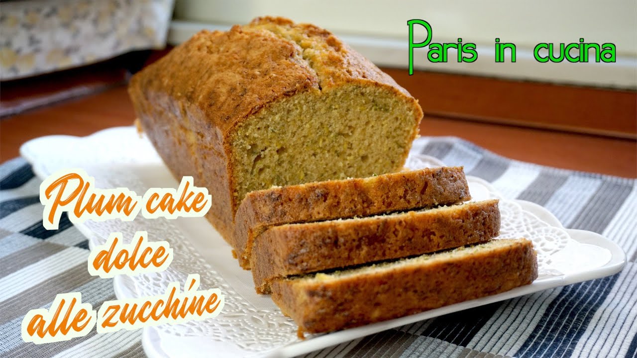 Plumcake dolce alle zucchine RICETTA UNICA! (SUB ENG-FRA-ESP-GER)